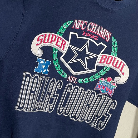 vintage Dallas Cowboys superbowl sweatshirt - Picture 4 of 4